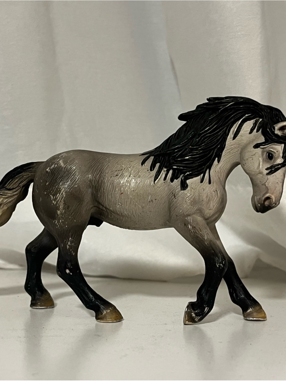 Retired Schleich Andalusian Stallion Horse model – ©2005